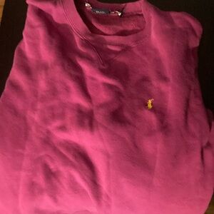 Polo by Ralph Lauren Magenta Sweatshirt